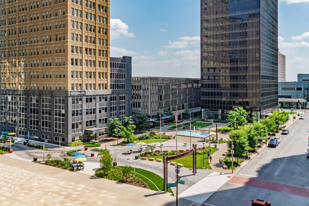 Levis Square Urban Park Toledo, Ohio